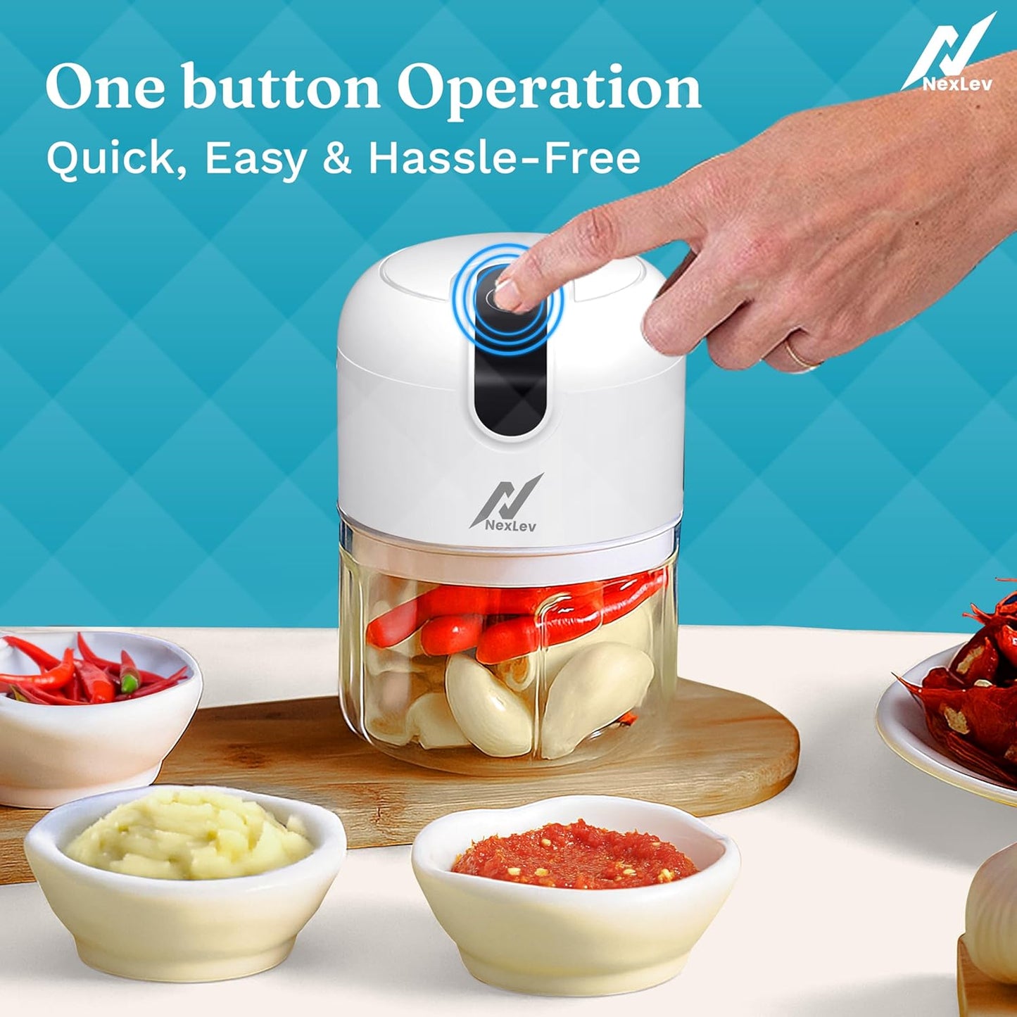 Mini Electric Chopper