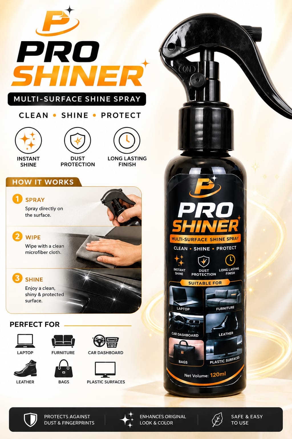 Pro shiner + Pro dust cleaner